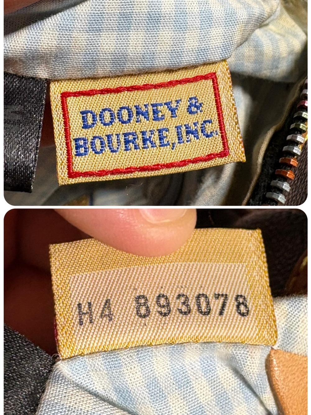 ๐ฉท Y2K/Vintage Colorful Patchwork Dooney & Bourke | Shoulder Bag ๐ - Picture 12 of 16